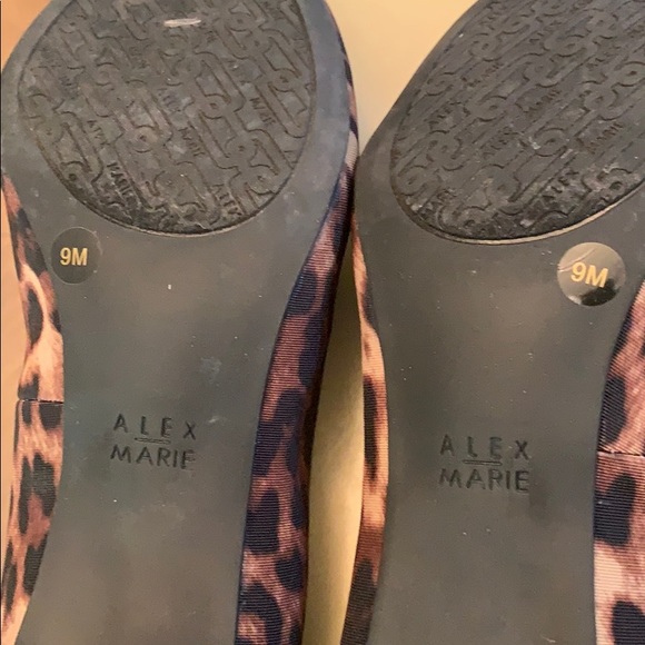 Alex Marie leopard print heels - Picture 5 of 8